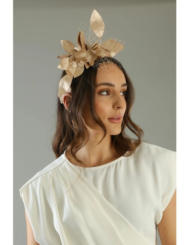 Dulcie Headpiece in Gold image 7