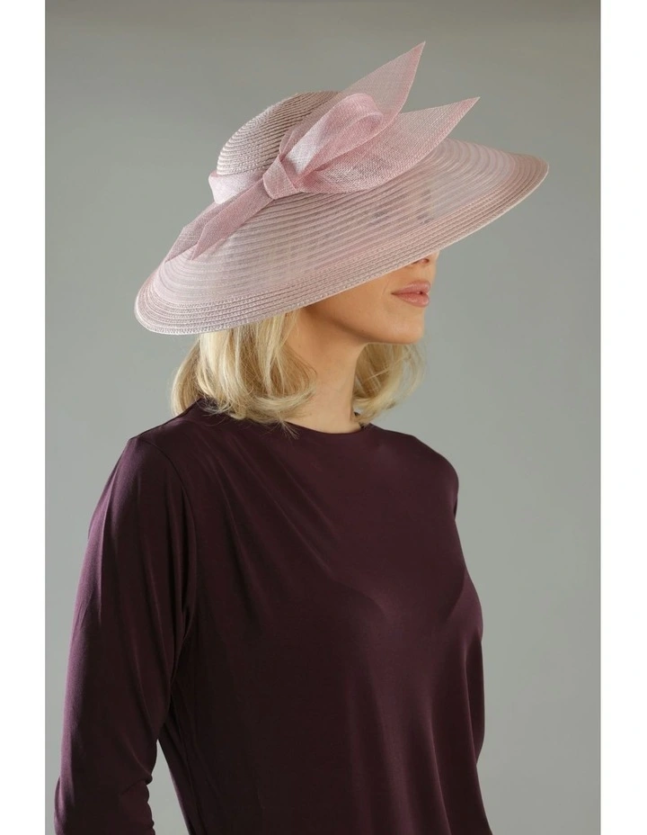 Josephine Fascinator in Pink image 4