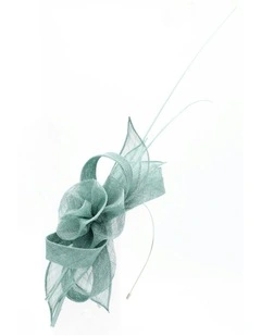 Judy Fascinator in Green