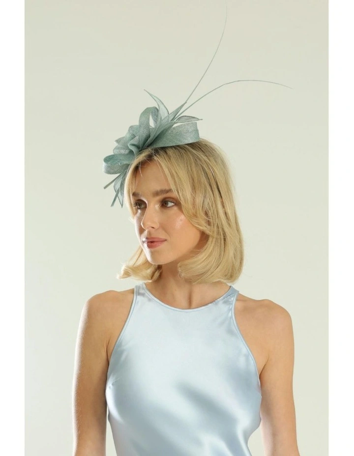 Judy Fascinator in Green image 2