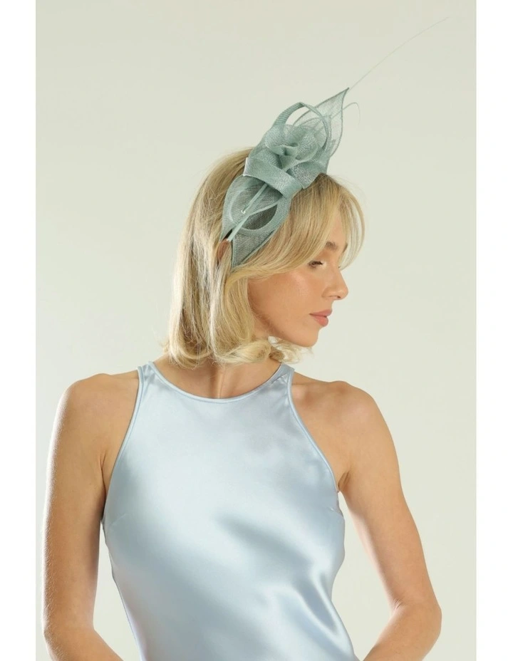 Judy Fascinator in Green image 2