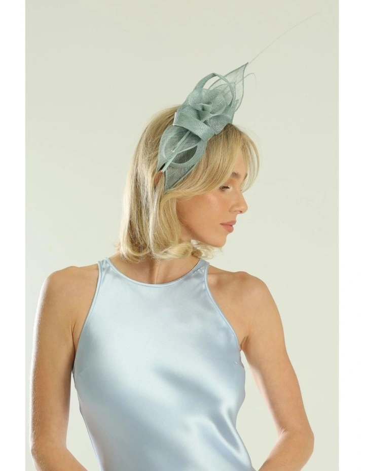 Judy Fascinator in Green image 3