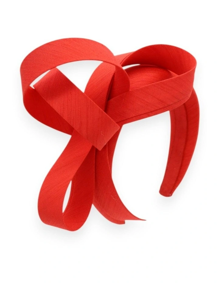Mel Fascinator in Red image 1