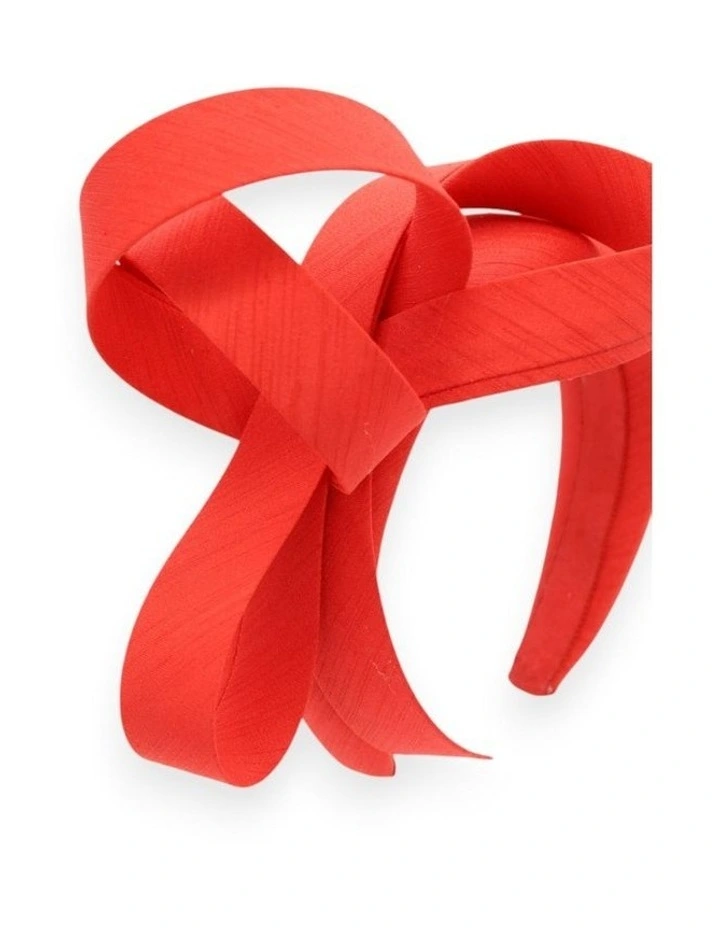 Mel Fascinator in Red image 3