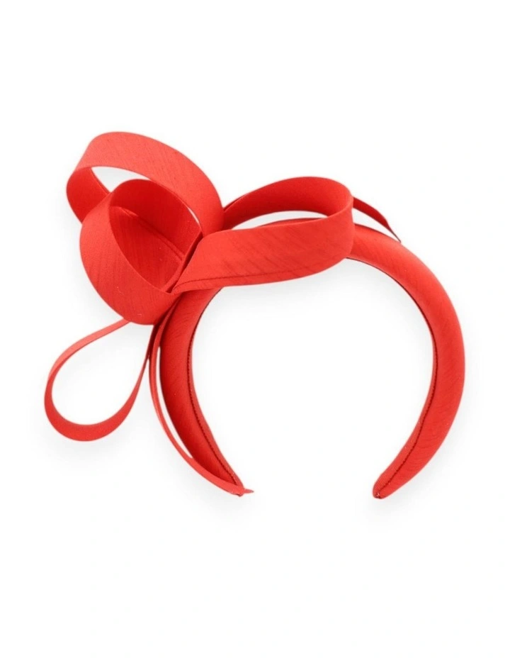 Mel Fascinator in Red image 4