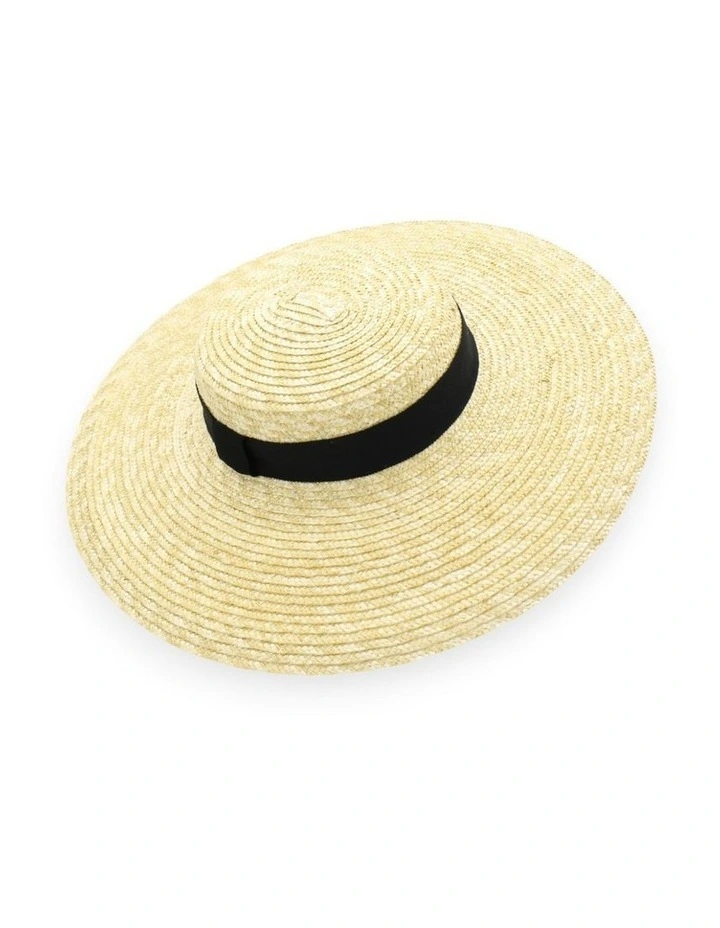 Camila Racewear Boater in Natural image 4