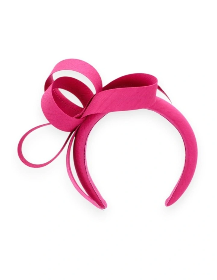 Mel Fascinator in Hot Pink image 5