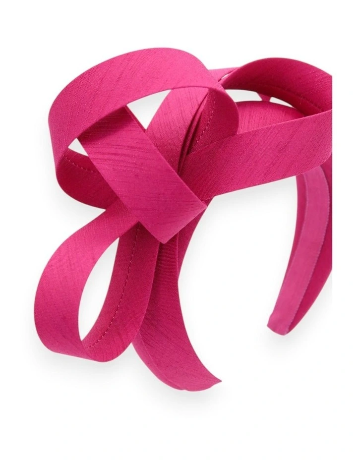 Mel Fascinator in Hot Pink image 6