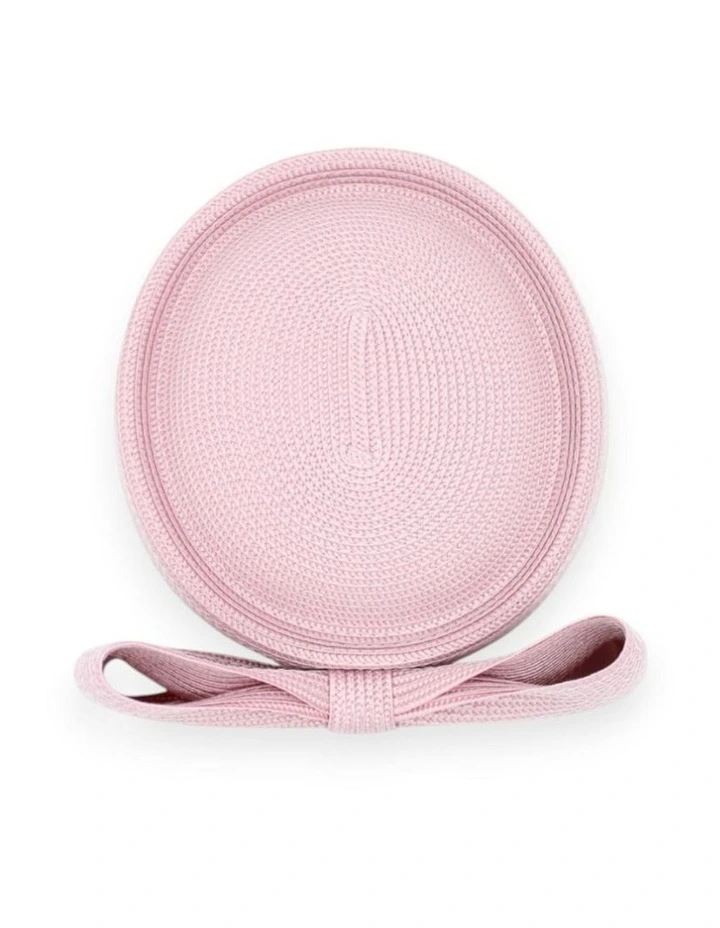 Tara Racewear Pillbox Hat in Dusty Pink image 6