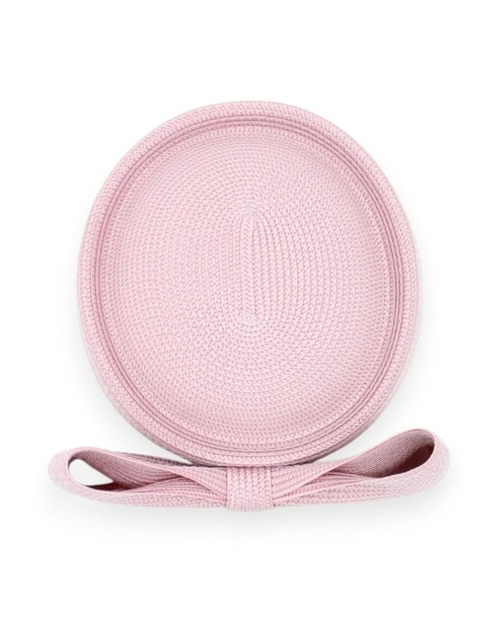 Tara Racewear Pillbox Hat in Dusty Pink image 7