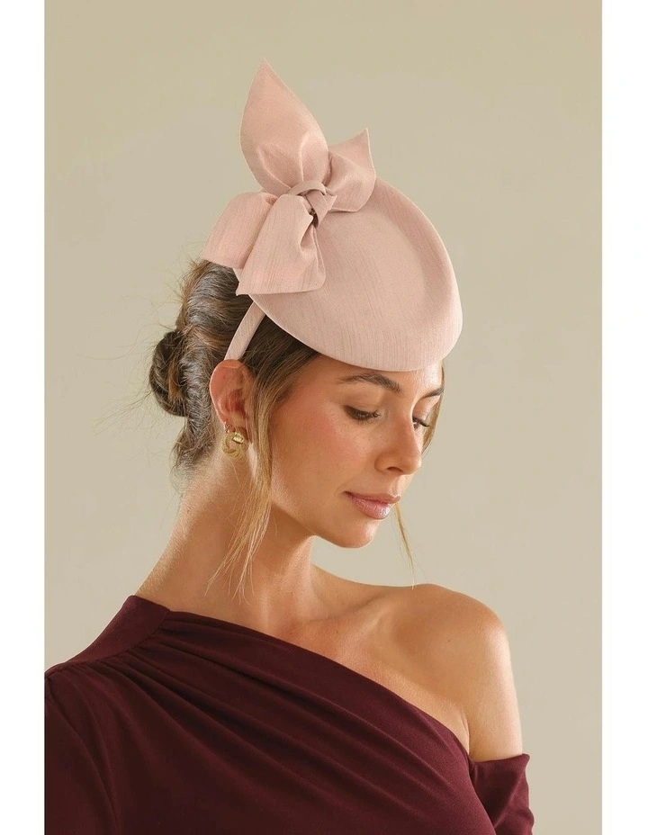 Florence Fascinator in Pink image 2