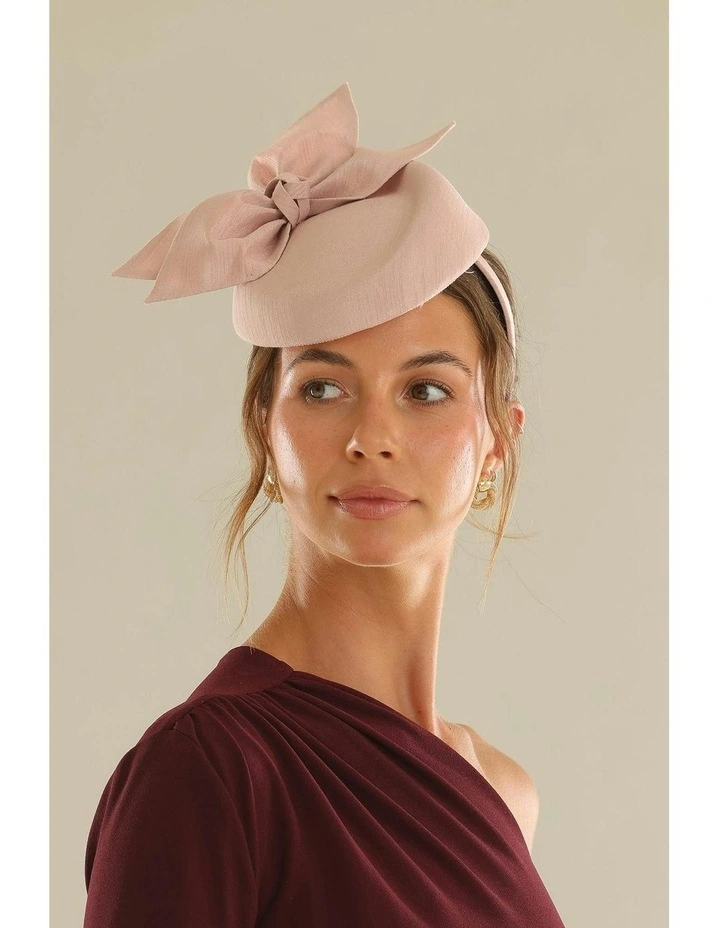 Florence Fascinator in Pink image 4