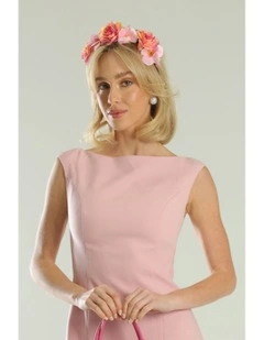 Amrita Flower Crown in Pink