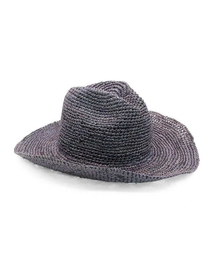 Rowyn Relaxed Cowboy Fedora in Purple image 1
