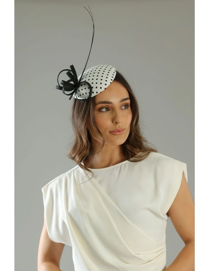 Danica Fascinator in White image 1