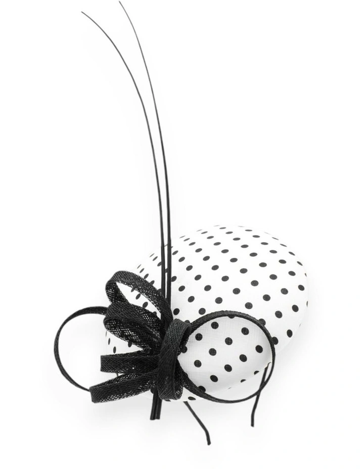 Danica Fascinator in White image 3