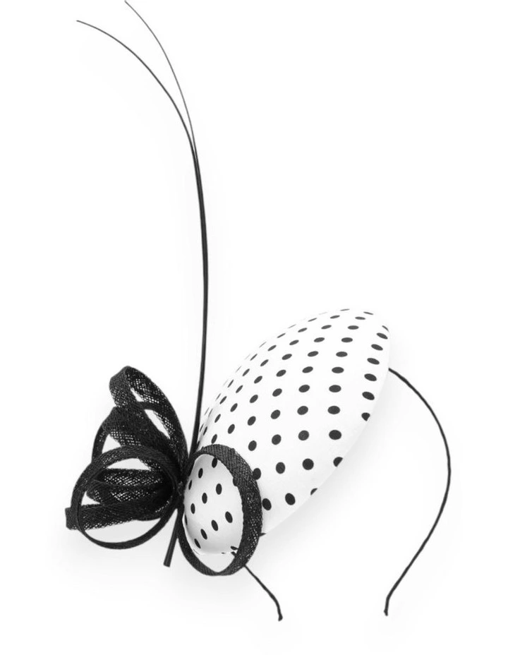 Danica Fascinator in White image 4