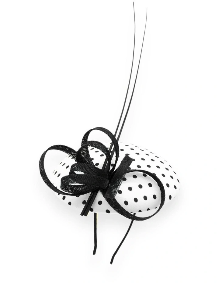 Danica Fascinator in White image 5