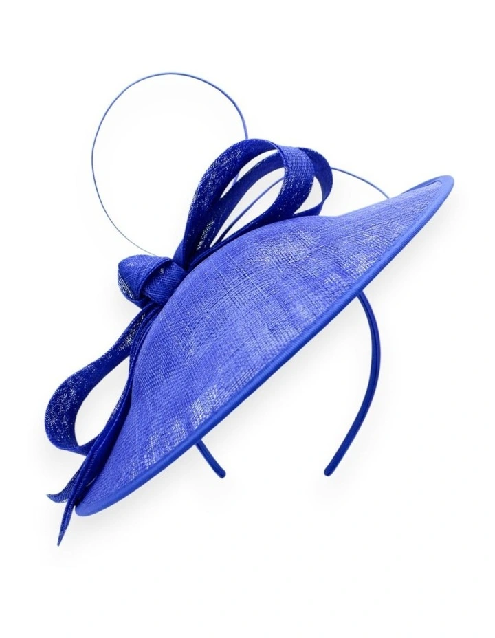 Haisley Fascinator in Cobalt Blue image 2