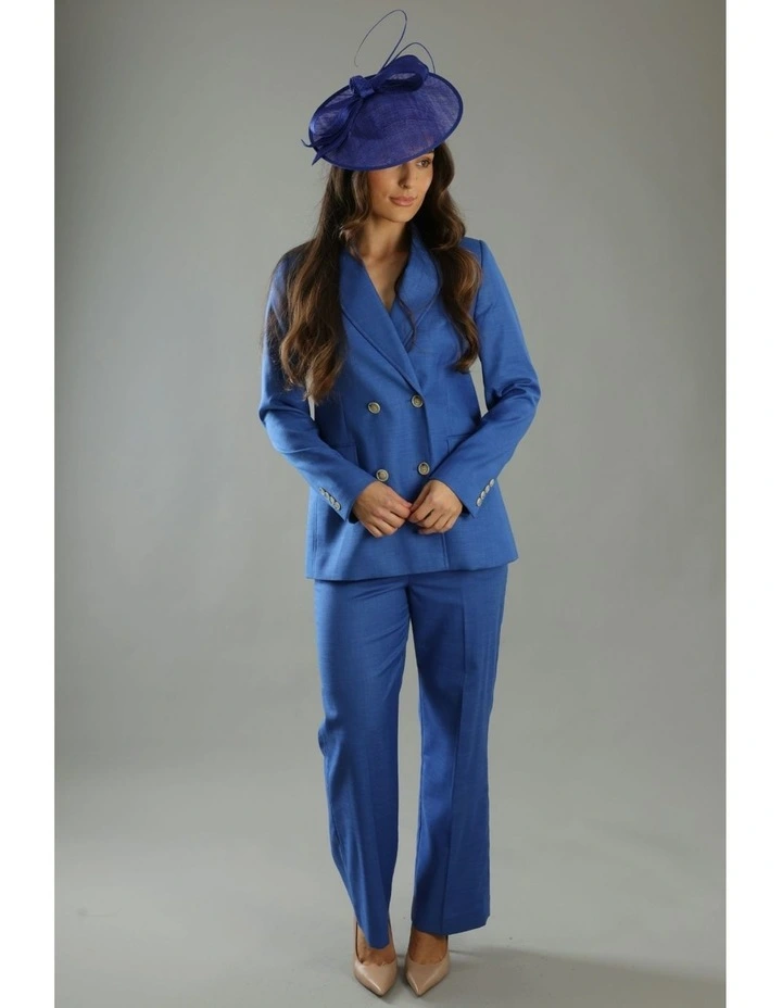 Haisley Fascinator in Cobalt Blue image 3