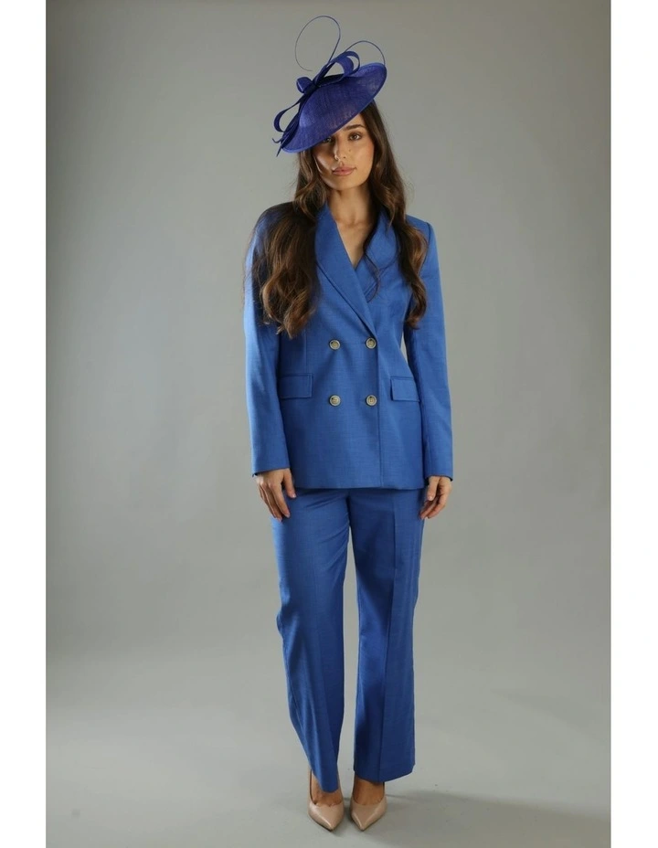 Haisley Fascinator in Cobalt Blue image 4