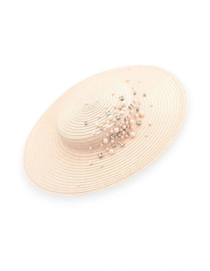 Celia Racewear Plate Hat in Pink image 3
