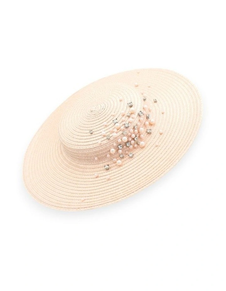 Celia Racewear Plate Hat in Pink image 4
