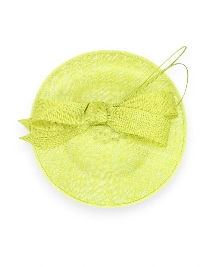 Haisley Fascinator in Lime Green image 4
