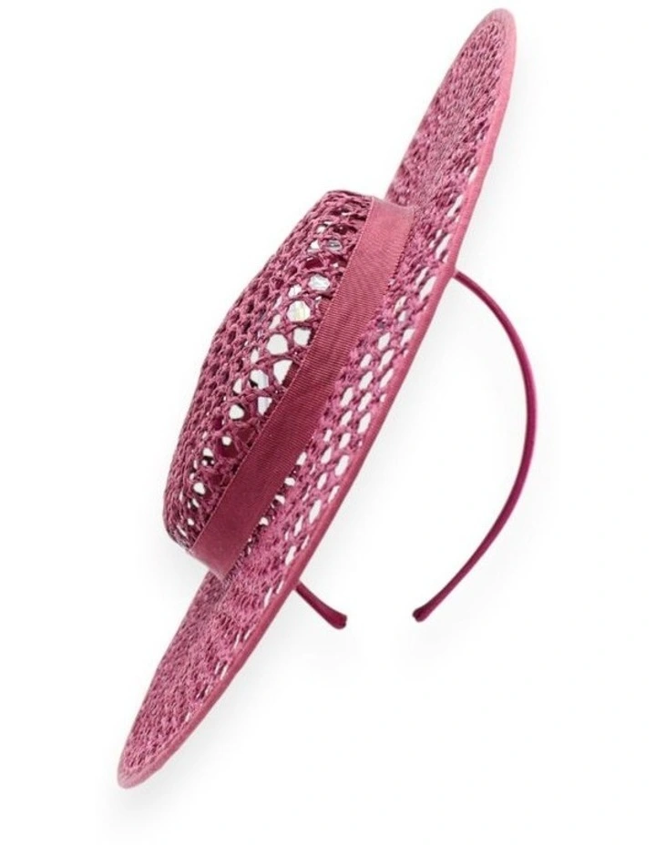 Cassy Racewear Boater in Dark Cherry Red image 4