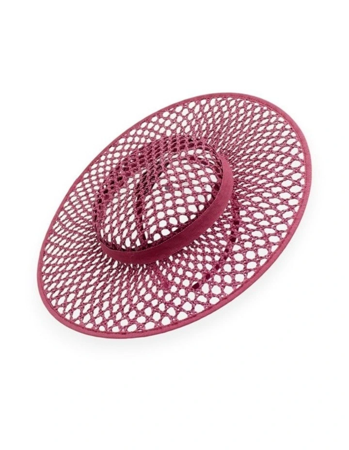 Cassy Racewear Boater in Dark Cherry Red image 5