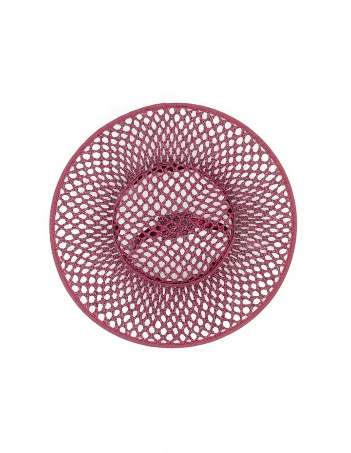 Cassy Racewear Boater in Dark Cherry Red image 6