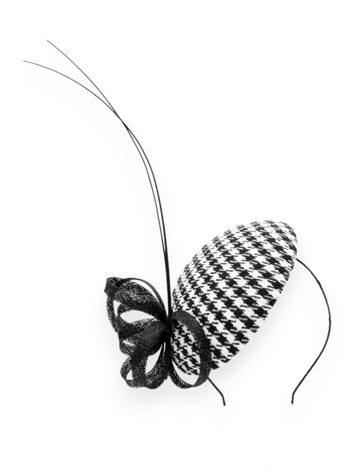 Danica Fascinator in Black image 3