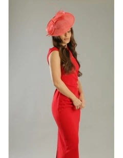 Haisley Fascinator in Pink