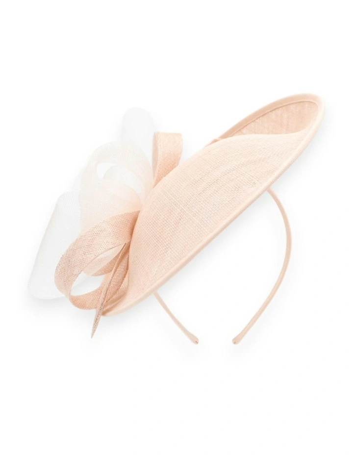Courtney Fascinator in Pink image 3