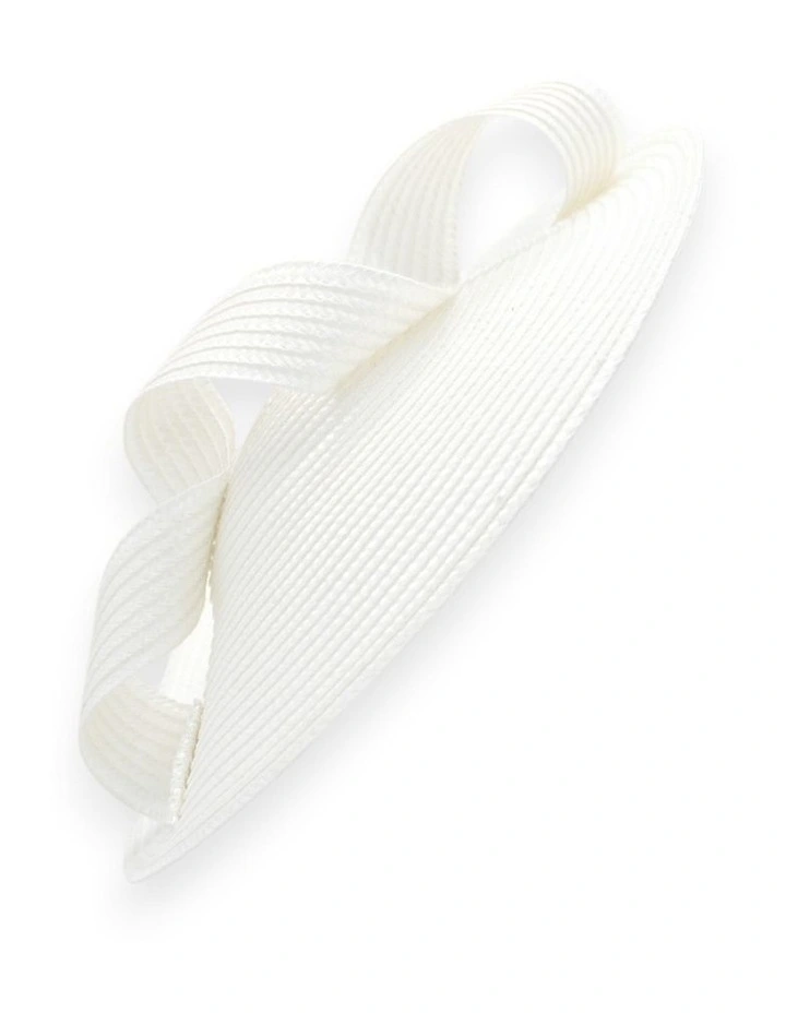 Trisha Fascinator in White image 3