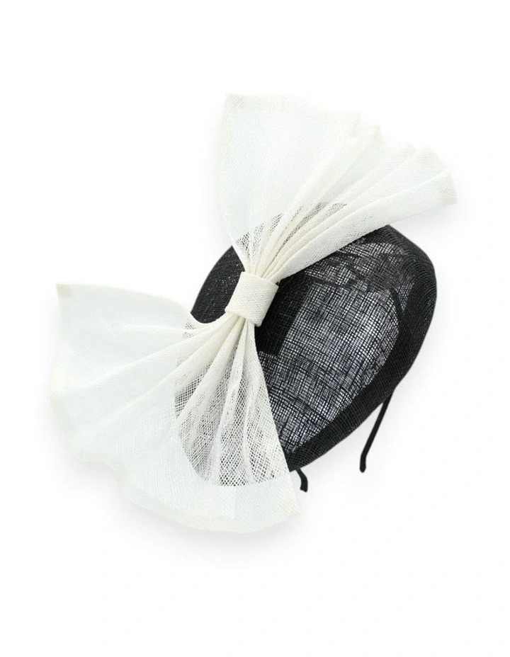 Patricia Fascinator in Black image 5