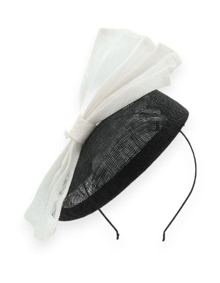 Patricia Fascinator in Black image 6