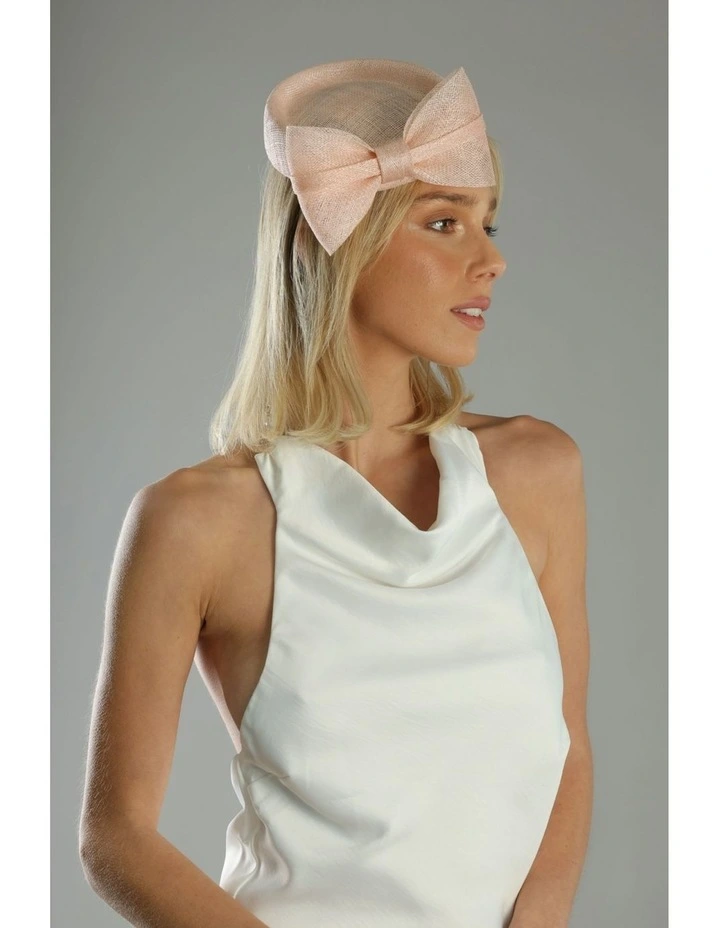 Juliet Fascinator in Pink image 1