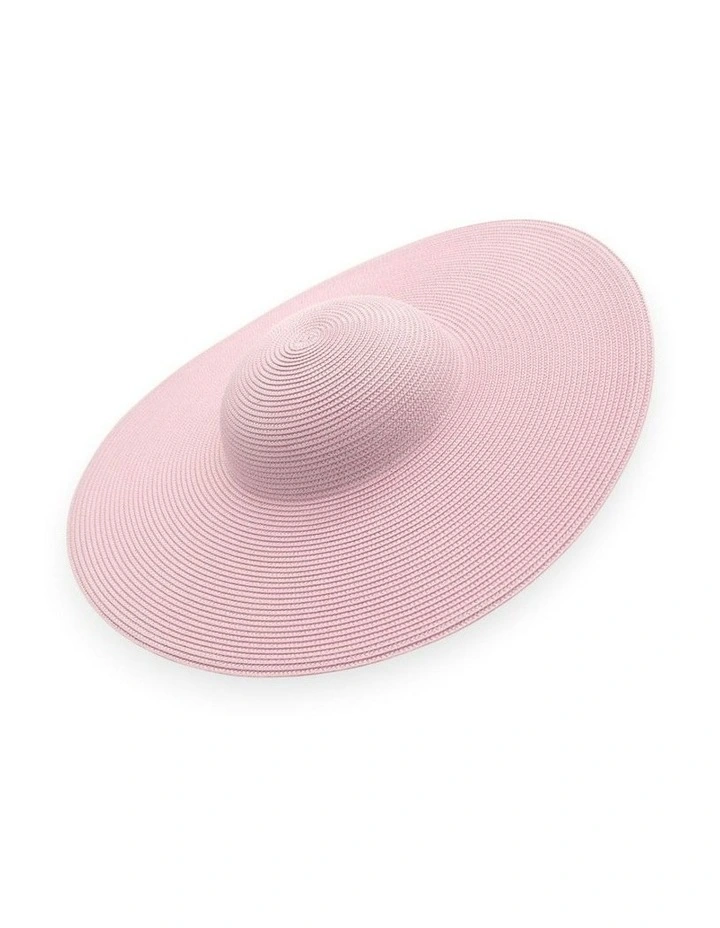 Mona Racewear Plate Hat in Dusty Pink image 2