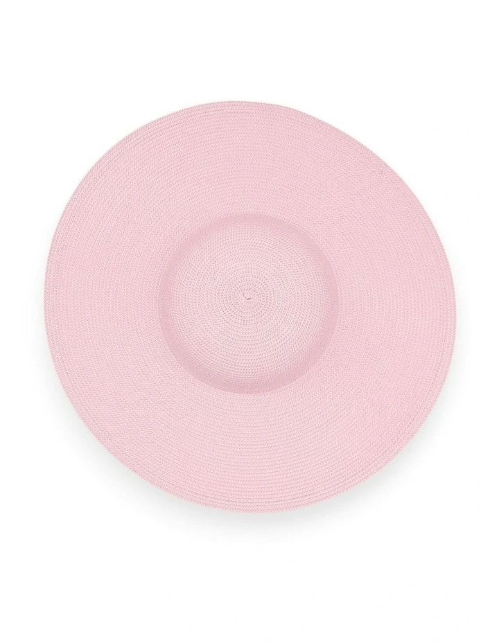 Mona Racewear Plate Hat in Dusty Pink image 3