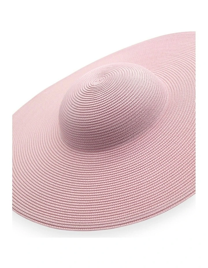 Mona Racewear Plate Hat in Dusty Pink image 4