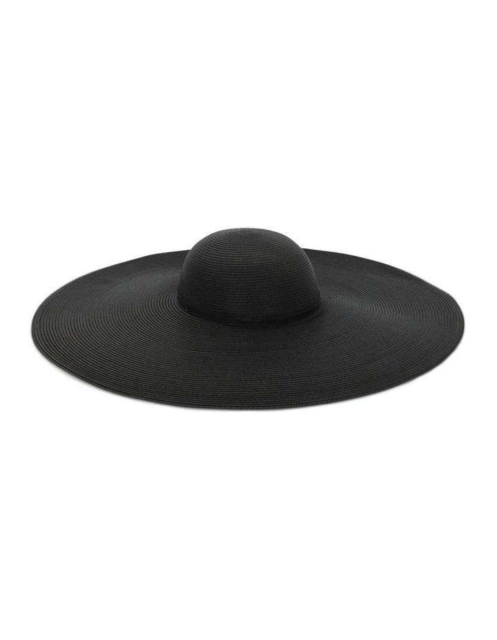 Allegra Racewear Floppy Hat in Black image 2
