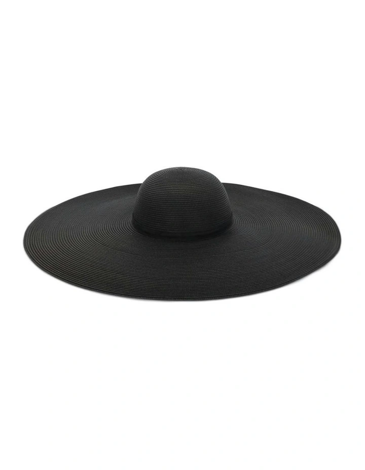Allegra Racewear Floppy Hat in Black image 4