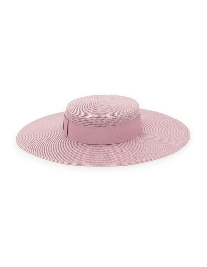 Macy Racewear Boater in Dusty Pink image 2