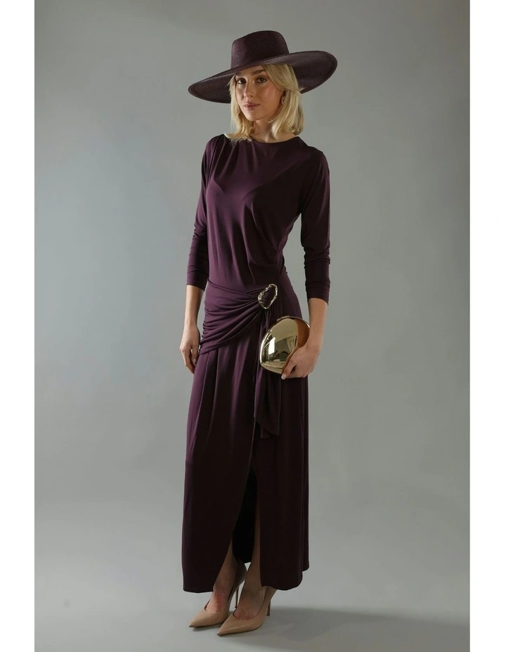 Aria Racewear Fedora in Burgundy Red image 5