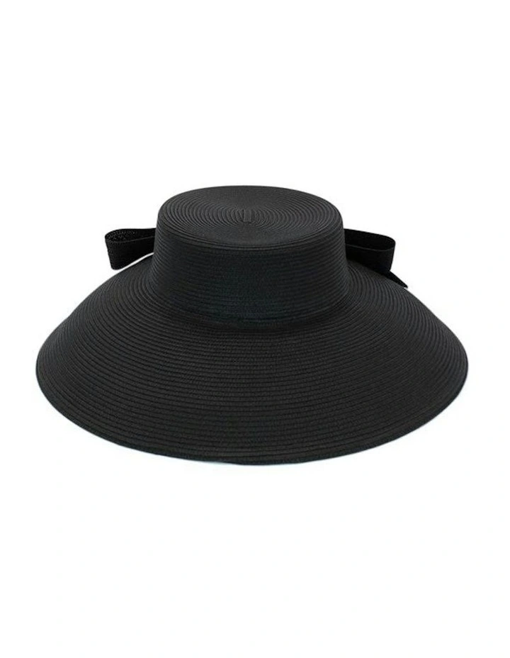 Jess Racewear Droop Hat in Black image 2