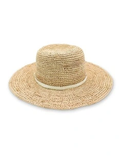 Rosalie Floppy Hat in Cream