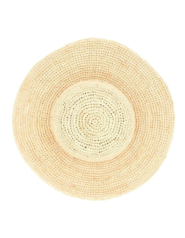 Rosalie Floppy Hat in Cream image 3