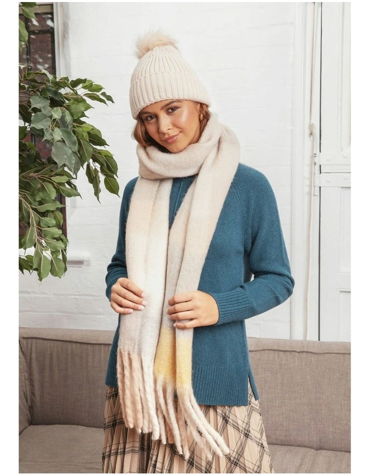 Emma Scarf in Yellow image 3