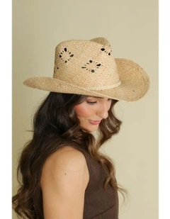 Morgan Cowboy Fedora in Natural